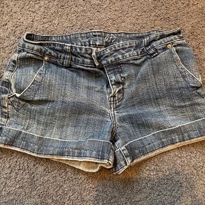 ✨Women's Denim Shorts - Blue Washed Jean Shorts✨